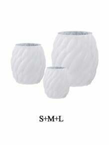 Rotating Raindrop Candle Silicone Mold Geometric Gypsum Wool Column Ball Table Mold - White - View 12