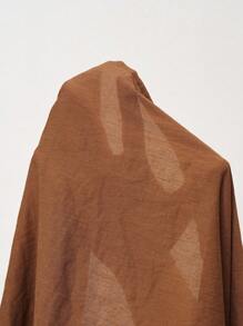 BizChic Áo sơ mi nữ cạp chun nửa túi màu caramel thu/đông 2025 mới, đa năng, hiện đại, thanh lịch, lãng mạn đô thị, phong cách Punk phương Tây, Y2K, nhạc đồng quê, cổ điển, Hàn Quốc, du lịch sân bay, đường phố, khách dự tiệc cưới, sinh nhật, trang phục công sở, văn phòng, hẹn hò, tiệc tùng, đi chơi, trở lại trường, trang phục nữ thu/đông, áo cánh nữ thanh lịch, áo cánh buộc phía trước màu nâu bất đối xứng, áo cánh quấn màu nâu - Cà phê nâu - Xem 9