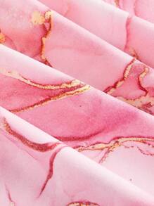 SHEIN MOD Pink Slim Fit Mermaid Hem Long Skirt With Side Drawstring Details, Date, Party, Prom, Birthday, Tea Party Attire, Date Wear,Halloween Clothes Women,Holiday Outfits For Women