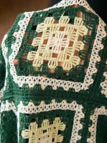 Manfinity BRENVOR 男士休闲宽松三色落肩短袖开衫，适合秋冬