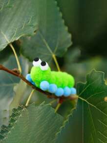 PETSIN 1 Peça Brinquedo de Catnip de Madeira, Lagarta, Formiga, Formato Fofo de Homem de Madeira, Autoentreterimento para Gatos, Boneca de Limpeza Oral, Bastão de Moagem de Catnip de Madeira para Filhotes de Gato, Brinquedo para Animais de Estimação - Multicolorido - Visão 4