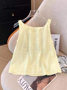 INAWLY 2 chiếc áo vest ngoài trời thường ngày thêu màu trắng dành cho nữ - Nhiều màu - Xem 2