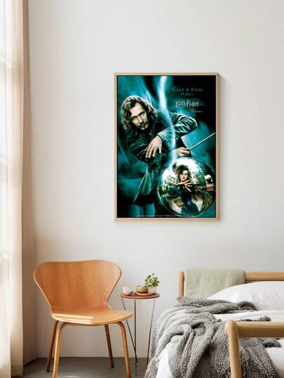 HARRY POTTER X SHEIN Póster con gráfico de figura muy adecuado para decoración de familia, sala de estar, dormitorio, oficina, baño, cocina. Apropiado para sala de estar, dormitorio y comedor