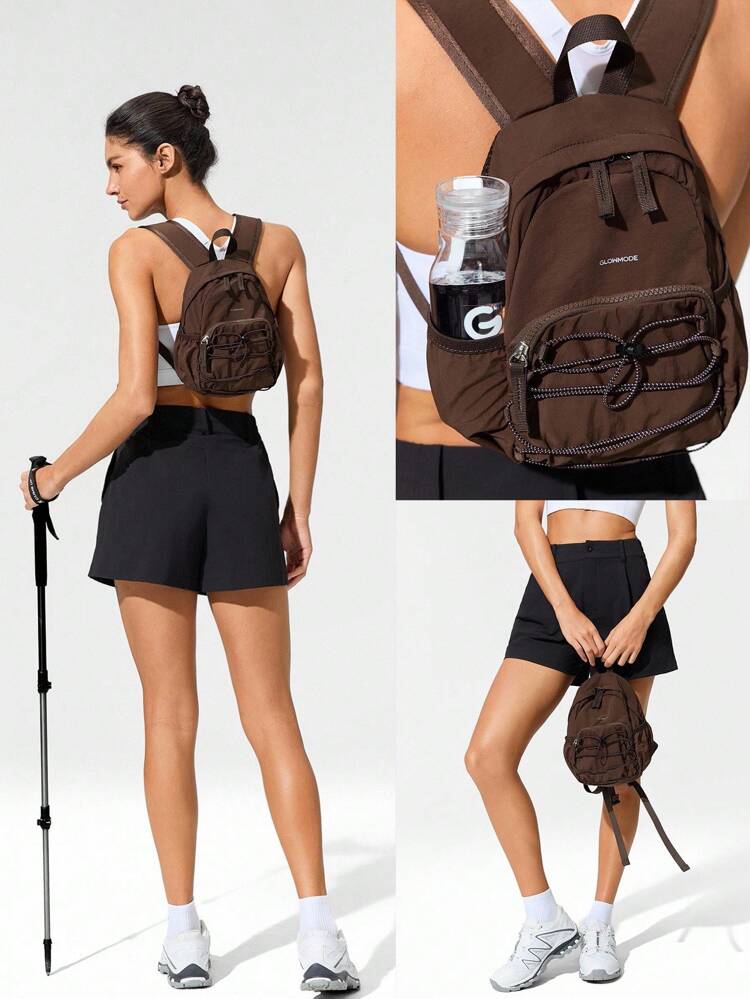 5L Rucksack mit seitlichen Außentaschen, reflektierenden, verstellbaren Trägern, für den täglichen, lässigen Gebrauch