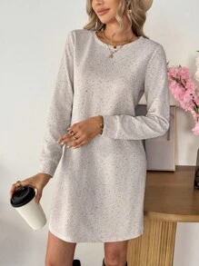 Easowa Váy ngắn tay dài có gân thường ngày cho nữ, trang phục cơ bản cho trang phục thường ngày mùa thu/đông Váy dài tay cho nữ Váy thường ngày thoải mái Váy mặc ở nhà Tất cả các loại váy Váy tông màu đất Trang phục đi chơi Váy cho nữ Váy cho nữ Váy cho nữ Váy thường ngày thanh lịch cho nữ Trang phục dạo phố Quần áo mùa thu cho nữ Trang phục mùa thu cho nữ Quần áo mùa thu Quần áo mùa đông cho nữ Quần áo mùa đông Trang phục sân bay thường ngày cho nữ Trang phục đi chơi cho nữ, Váy mùa thu cho nữ - Màu be - Xem 3