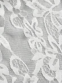 SHEIN ICON 白色休闲性感露背系带吊带背心，适合夏季，Y2K 风格 - 白色 - 查看 4