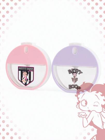 Betty Boop | ROMWE 2个卡通人物和字母图案喷雾瓶