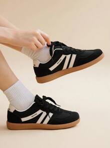 CUCCOO EASI Women's Beige Minimalist Casual Sneakers For Christmas