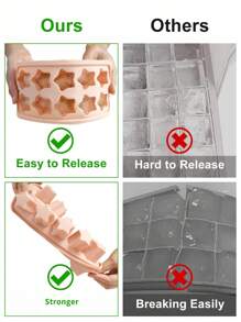 SHEIN Basic living 1pc Star Design Ice Cube Tray