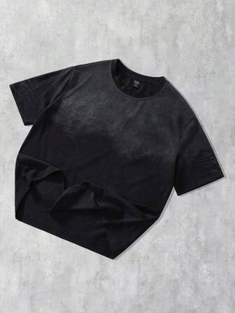 Grunge Punk Men's Fine Workmanship Shorts And Short Sleeve T-Shirt