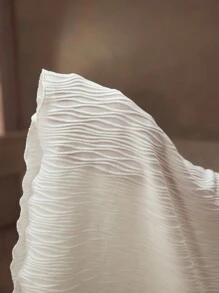 MOTF PREMIUM 纹理图案修身T恤 - 杏色 - 查看 7