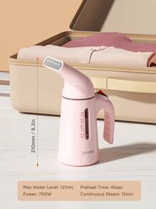 JMMO 1pc Garment Steamer For Clothes, Portable Handheld Design Wrinkle Remover, 120ml Big Capacity, 700W Clothes Steamer, Strong Penetrating Steam, Removes Wrinkle, For Home, Office And Travel, EU Plug - EU C Type Plug(220-240V) - View 6