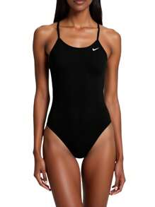 Nike Áo hai dây hở lưng đơn giản thời trang ngoài trời dành cho nữ - màu đen - Xem 1