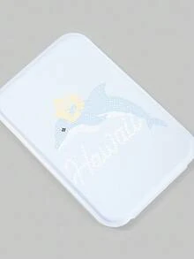 ROMWE Kawaii Cute Minimalist Cherry, Strawberry, Bow, Fruit, Ocean, Seashell, Starfish Foldable Portable Vanity Mirror, Suitable For Travel And Gifts