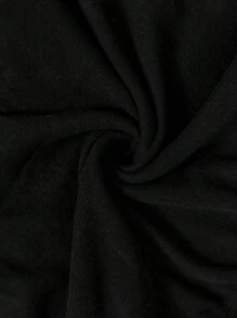 SHEIN 孕妇休闲纯色高领修身哺乳上衣，秋冬