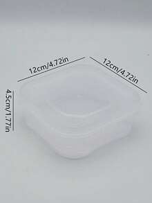 1 Set Of Transparent Kitchen Fridge Storage Box - Clear - View 8