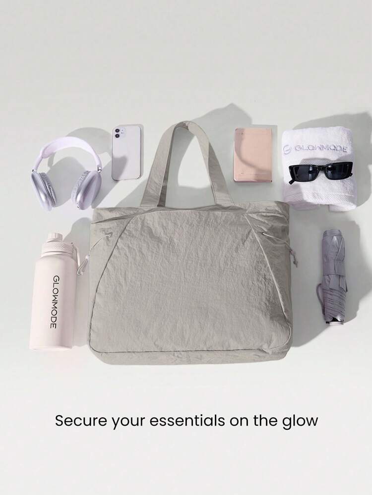 18L Nylon Reißverschluss Taschen Strandtasche Reise Alltag Reisetasche