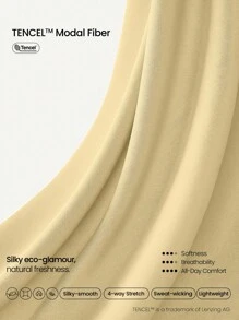 GLOWMODE Áo thun dài tay thể thao rộng rãi Modal Make Moves Relaxed Sports Casual Casual Summer Compression Shirt - French Vanilla - Xem 5
