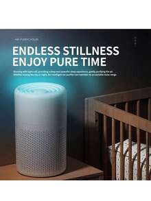 1 Piece USB HEPA Air Purifier With Aromatherapy, Triple Pollen Allergy Filter, Smoke/Dust/Odor Removal, Great For Smokers, Pets, Classrooms, Offices, Dormitories, No Batteries Required
