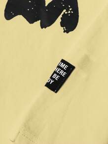 Manfinity EMRG Men's Casual Slogan Printed T-Shirt For Summer Y2k Tee Y2k Tshirt Y2k Clothes Men T Shirts Y2k Tops Men Y2k Streetwear