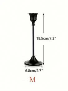 Zazumi 3 chân nến thon bằng đồng thau vàng/kim loại đen, chân nến trang trí trung tâm hiện đại cổ điển thích hợp cho lò sưởi, đám cưới, tiệc tùng, quà tặng tân gia, sinh nhật, tốt nghiệp, nhà ấm cúng, trang trí bàn Rama, quà tặng Ngày của Mẹ, sử dụng cho tiệc tùng, ăn uống gia đình, đồ dùng nhà hàng cao cấp, trang trí đám cưới - màu đen - Xem 5