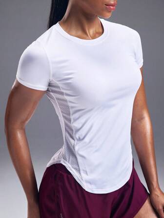 Breathable Softness Sports Tee Compression Shirt