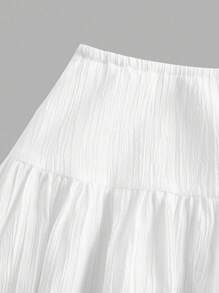 Serisse 休闲度假风几何图案女裙，适合夏季，喇叭下摆，度假风 - 彩色 - 查看 7