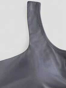 Sweetra 女式纯色简约休闲修身背心