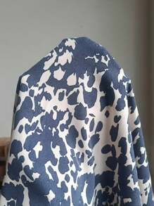 SHEIN Clasi Đầm Maxi Tay Cánh Dơi In Họa Tiết Toàn Thân Có Thắt Lưng Cho Nữ - Nhiều màu - Xem 7