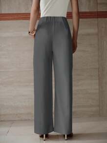 MOTF PREMIUM QUẦN TÚI XẺO GẤP NẾP - Màu xám đen - Xem 2