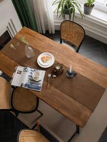 1pc Boho Table Runner Macrame Table Runners For Home Decor ,Cream & Brown Macrame Table Runner With Tassels For Boho Dining Bedroom Decor Rustic Bridal Shower,Farmhouse Rustic Table Runner,Place Mat,Thanksgiving Christmas Home Decor (Multiple Sizes Available)