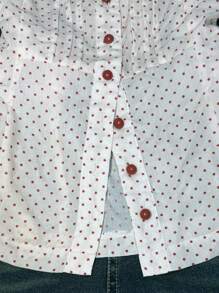 INAWLY Women's Casual Polka Dot Print Sleeveless Shirt, Summer