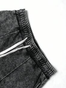 Manfinity EMRG Herren einfarbige Lässig Jogginghose, schwarz verwaschen, Schwarze Jogginghose Herren, Schwarze Jogginghosen Herren, Schwarze verwaschenePants Herren, Schwarze Denim Jogginghose, Schwarze verwascheneSweathosen, Verwaschenene Sweathosen, Säuregewaschene Sweathosen, Vintage Sweathosen