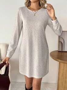 Easowa Váy ngắn tay dài có gân thường ngày cho nữ, trang phục cơ bản cho trang phục thường ngày mùa thu/đông Váy dài tay cho nữ Váy thường ngày thoải mái Váy mặc ở nhà Tất cả các loại váy Váy tông màu đất Trang phục đi chơi Váy cho nữ Váy cho nữ Váy cho nữ Váy thường ngày thanh lịch cho nữ Trang phục dạo phố Quần áo mùa thu cho nữ Trang phục mùa thu cho nữ Quần áo mùa thu Quần áo mùa đông cho nữ Quần áo mùa đông Trang phục sân bay thường ngày cho nữ Trang phục đi chơi cho nữ, Váy mùa thu cho nữ - Màu be - Xem 4