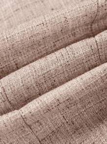 Ellevyn Conjunto de chaleco, pantalones y camisa de negocios informales de moda de verano para tallas grandes - Rosa - Ver 5