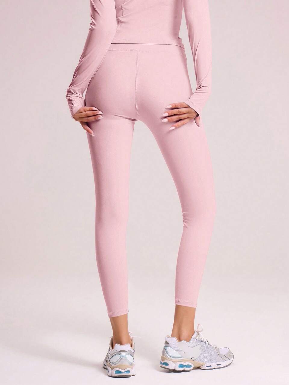 Active Pinnk High Waisted Slinky Wear Leggings