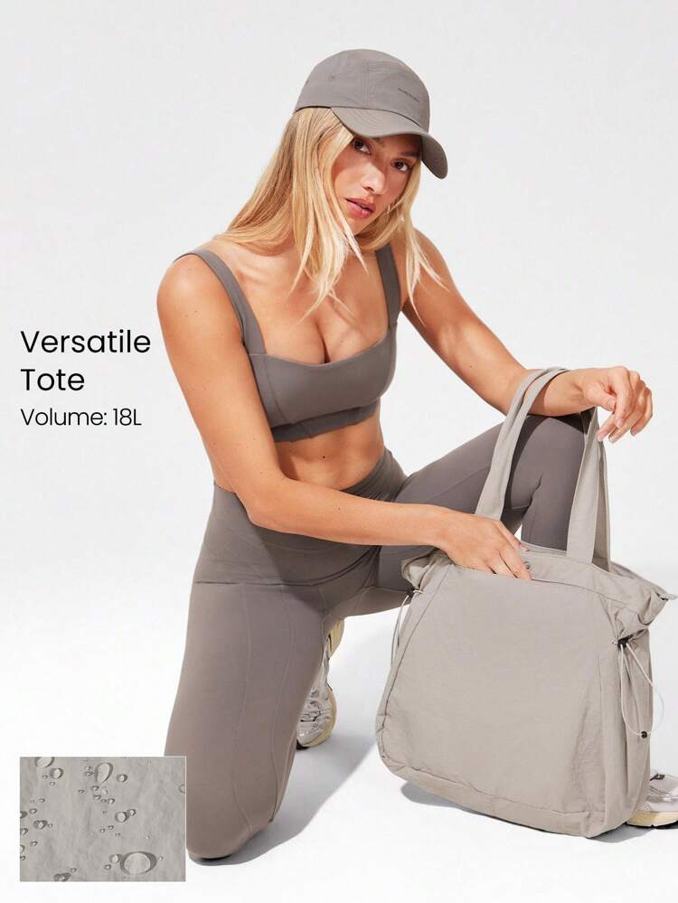 18L Nylon Reißverschluss Taschen Strandtasche Reise Alltag Reisetasche