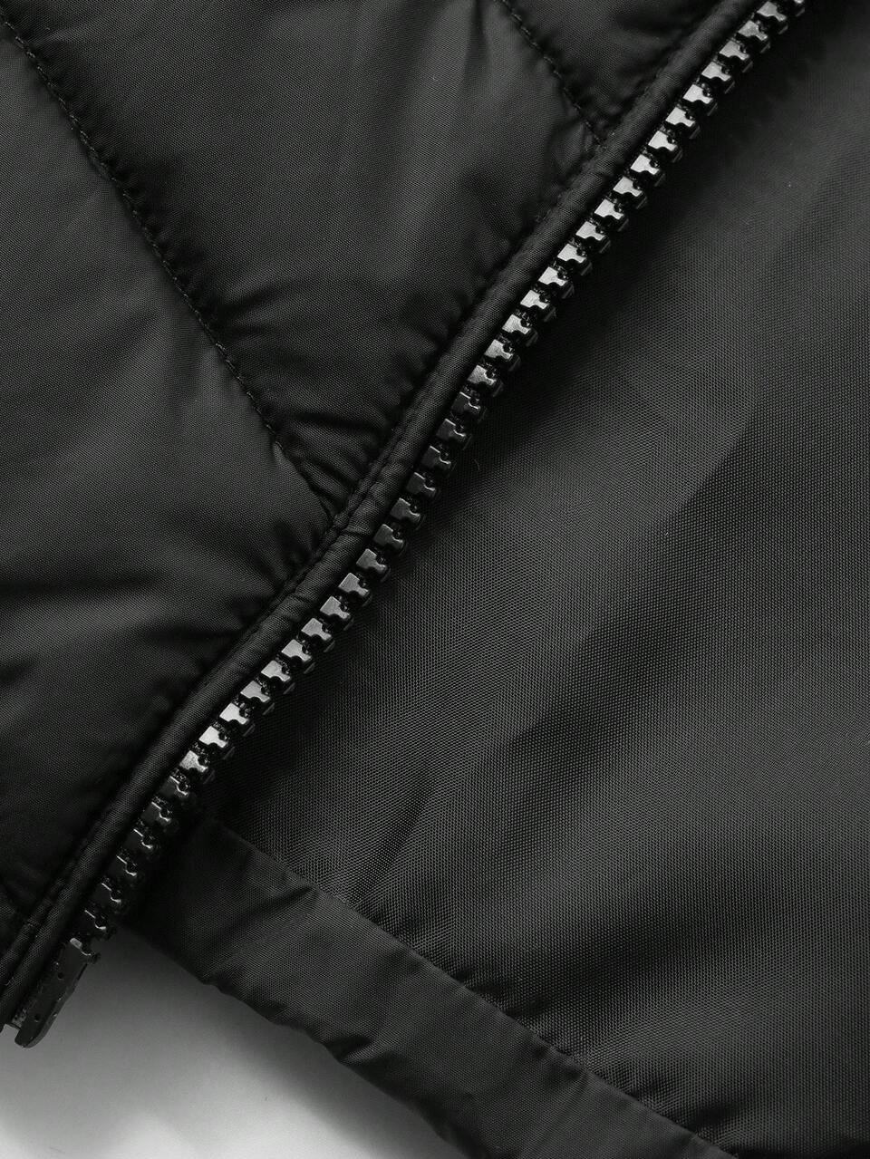 Women's Fitted Padded Coat With Stand Collar Jacket Winter