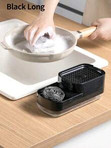 SHEIN 1pc Kitchen Soap Dispenser Pump Bottle Dish Soap Liquid Dispenser For Kitchen Countertop - Multicolor - View 5