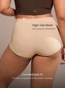 GLOWMODE 超轻两件装加大码柔软弹力透气无缝高腰内裤日常休闲