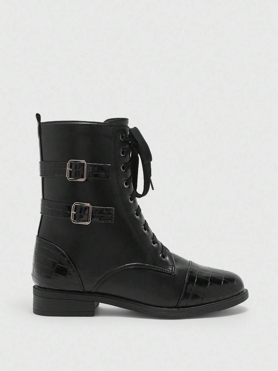 CUCCOO BIZCHIC Fashionable & Versatile Lace-Up Women Ankle Boots