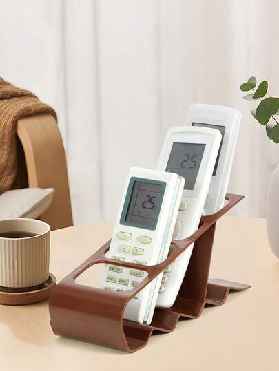 SHEIN 1pc Air Conditioner Remote Control Holder Desktop TV Remote Control Storage Box For School,Office,Household,Travel,Bag,Organizer,Storage