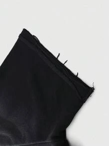 ROMWE MEN Grunge Punk Men's T-Shirt With Street American Design, Splatter Paint Zebra Effect Graphic Tee, 2000s Style