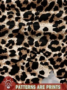 SHEIN 青少年女孩休闲简约短袖上衣和裤子两件套，夏季 - 白色 - 查看 5