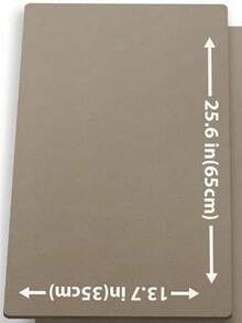 SHEIN 1pc DualSided Desk Mat Leather Cork Desk Protector Large Mouse Pad Writing Pad For Office Home Coffee - Multicolor - View 2
