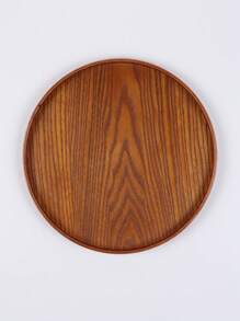 1 个木制托盘，用于盛放食物、小吃、饮料、寿司、牛排、披萨、甜点、蛋糕、面包、早餐托盘、咖啡托盘、茶托盘、熟食拼盘、厨房、圣诞礼物