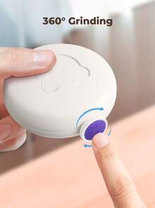 Teckwe Electric Nail Sharpener Kids Nail Polisher Hand-Held Home Nail Driller Nail Sander Fully Automatic Mini Nail Sharpener Portable Manicure Tool Nail File, Birthday Gift