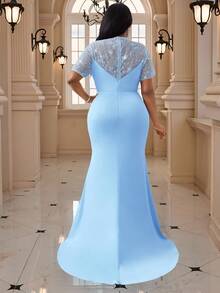 Fleurora Mùa xuân và mùa hè giản dị thanh lịch Boho màu xanh nước biển dệt kim cổ tròn loe cỡ lớn phối hợp trang phục đi nghỉ trang phục bãi biển cho phụ nữ trang phục đi biển cho phụ nữ kỳ nghỉ bãi biển váy đi biển váy dự tiệc cưới cho phụ nữ công sở thường ngày váy dạ hội cho phụ nữ váy ren tay áo cho khách dự tiệc cưới trang phục nhà thờ váy phụ nữ cho đám cưới sự kiện trang phục sinh nhật trang phục lễ hội cho phụ nữ, váy dự tiệc - Màu xanh lam - Xem 2