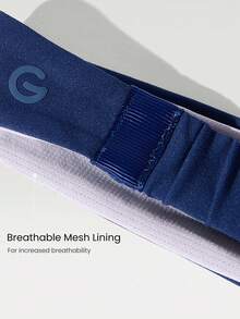 GLOWMODE Fitness Mode Sweat-Absorbent Training Headband - Blue - View 4