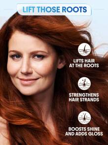 SHEGLAM HAIR Ultra Light Volumizing Hair Mask,Reduces Frizz & Flyaways,Boosts Hair Volume & Fullness,Balances Excess Oil,Keratin Hair Straightening For Fine Hair Graduation Birthday Gift Holiday Winter Pink Vibe Makeup Party Beach Travel Camping School Campus Festivals Rose Present Girl Charm Best Valentine's Day Women's Day Love Yourself - White - View 4